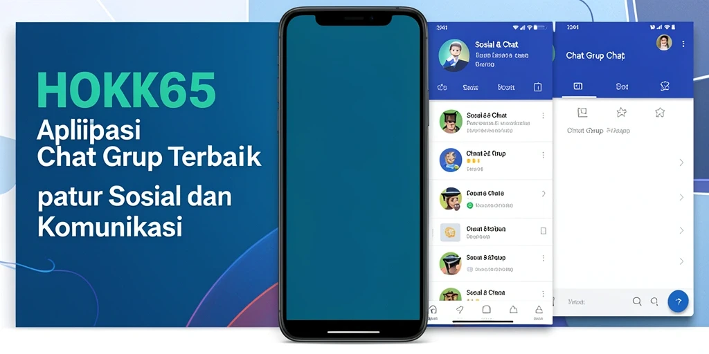 Tampilan antarmuka HOKI65 yang menawan untuk Chat Grup.