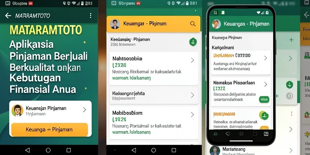 Antarmuka aplikasi MATARAMTOTO yang sederhana dan mudah digunakan.